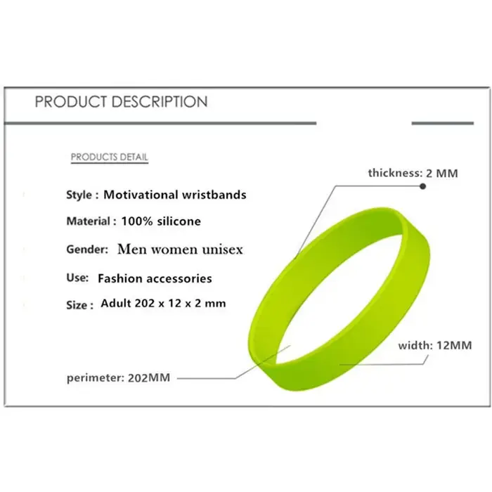 Bracelet en silicone sensation Portugal pour hommes et femmes