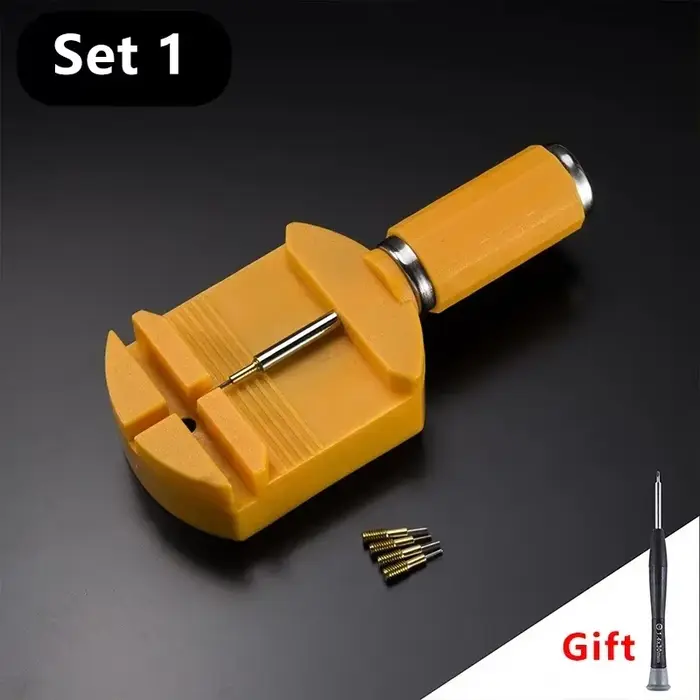 Kit de retrait de maillons de montre, outil de redimensionnement pour le réglage et le remplacement 