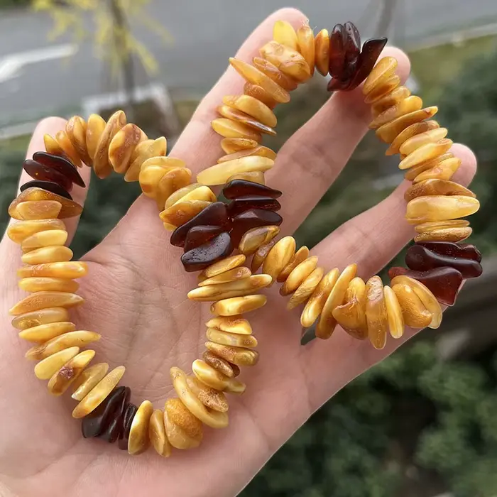 Bracelets en ambre véritable