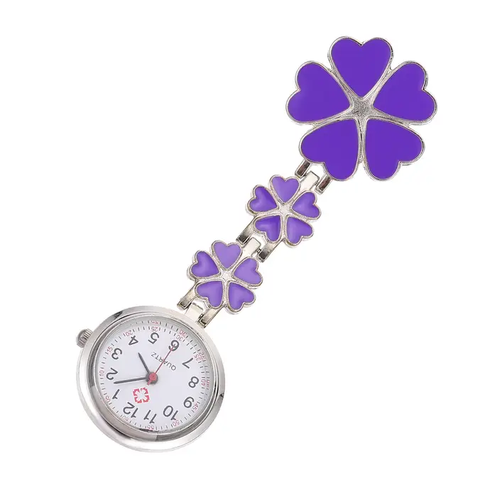 Montre à pince pour infirmière pour femme