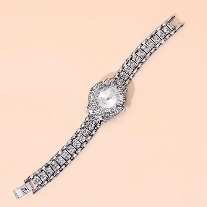 Montres à Quartz en alliage de ton doré pour femmes