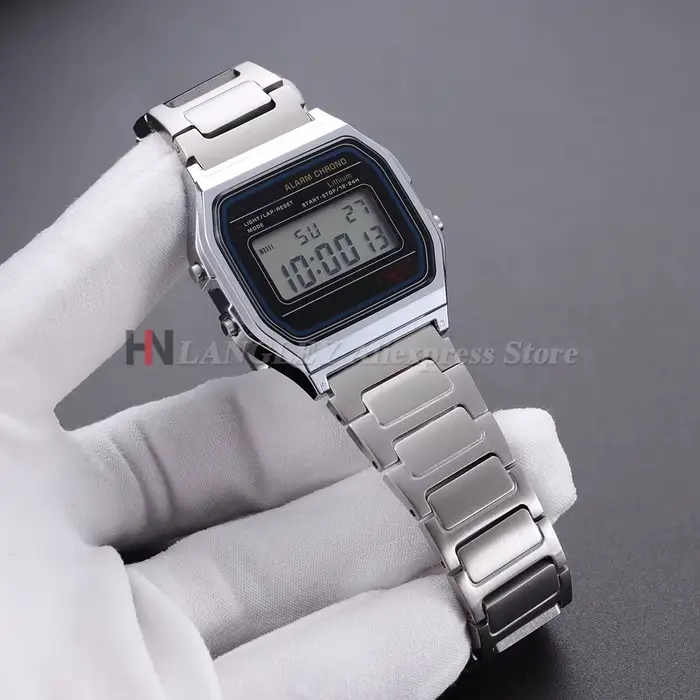 Bracelet de montre en acier inoxydable pour Casio