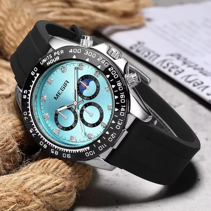 MEGIR Nouvelle montre de luxe pour hommes