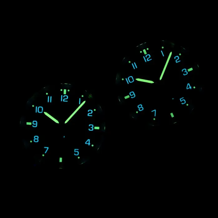 Baltany rétro WW2 montre-bracelet militaire S2081 cadran marron progressif 100ATM ST1731 mouvement 39MM sale douzaine hommage champ montre hommes