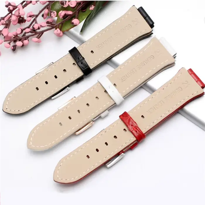 Bracelet de montre en cuir véritable pour Swarovski 5027127 5027131 5080602 5096008