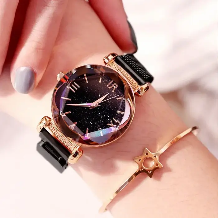Montres à quartz brodées personnalisées, 5415646
