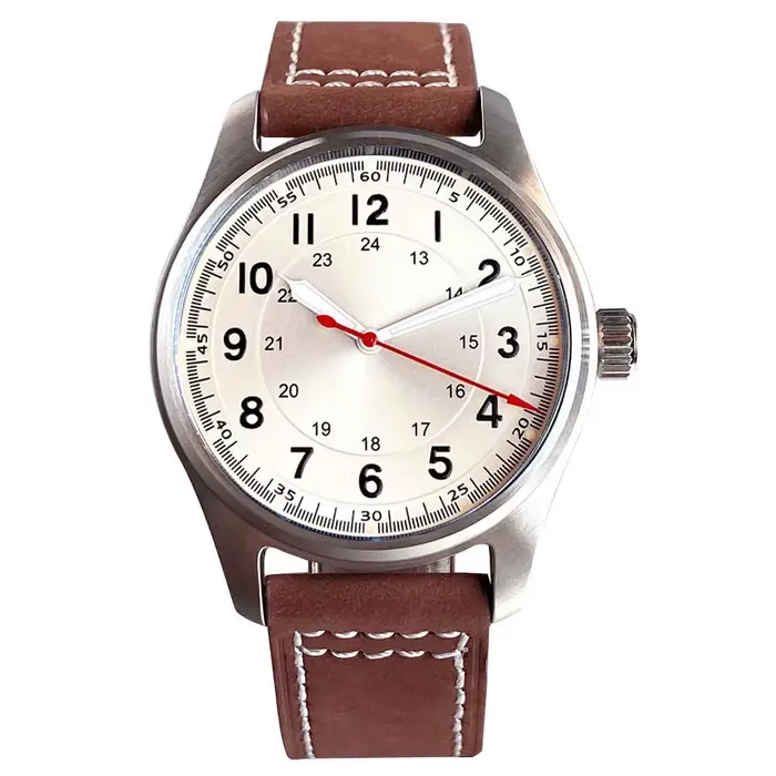 Tandorio Business 39mm pilote rétro montre mécanique automatique pour Miyota 8215/PT5000 200m étanche saphir cristal verre Lume
