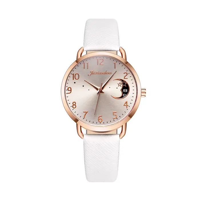 Montre-bracelet à quartz décontractée pour femme