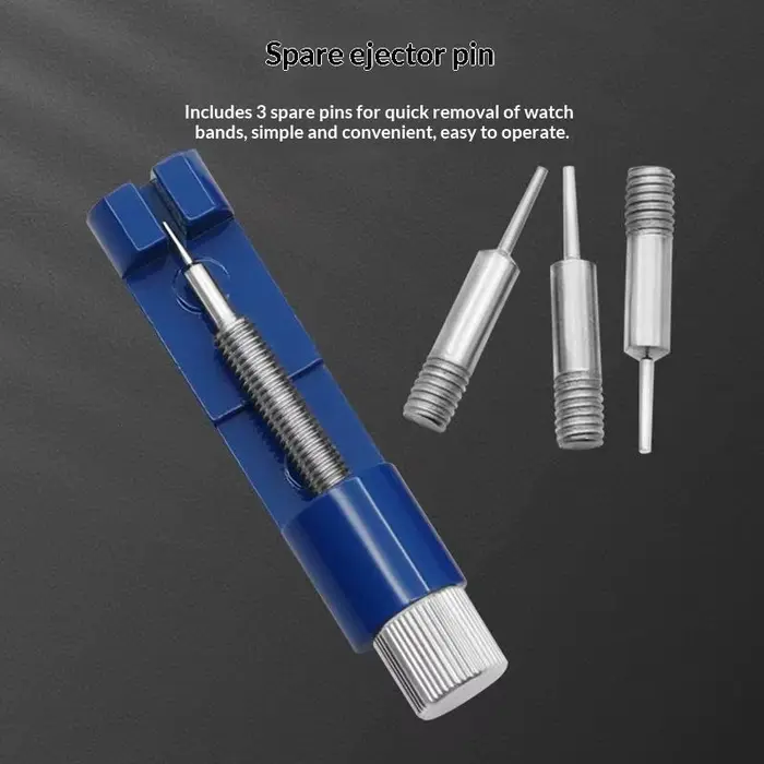 Outil de démontage de maillons de bracelet de montre en alliage d'aluminium