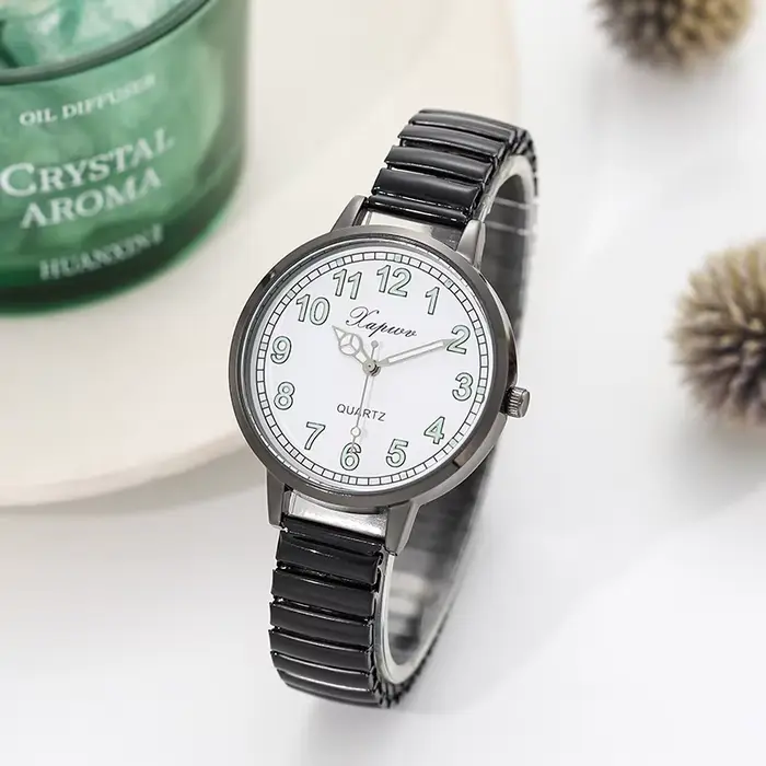 Montre pour femme à la mode avec chiffres arabes