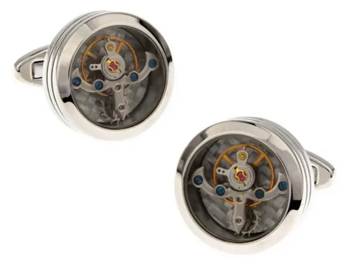 Boutons de manchette de montre pour hommes
