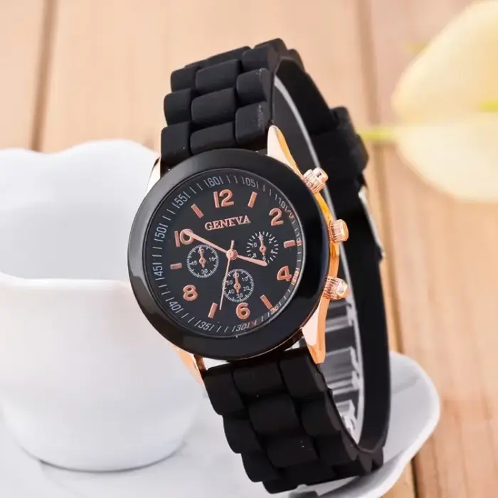 Montres pour femmes, nouvelle mode, marque de luxe, bracelet en Silicone, montre-bracelet à Quartz pour femmes, Relogio Feminino Zegarki