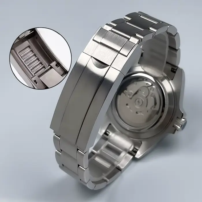 Montre automatique Macarlon DJ avec lunette numérique 39 mm