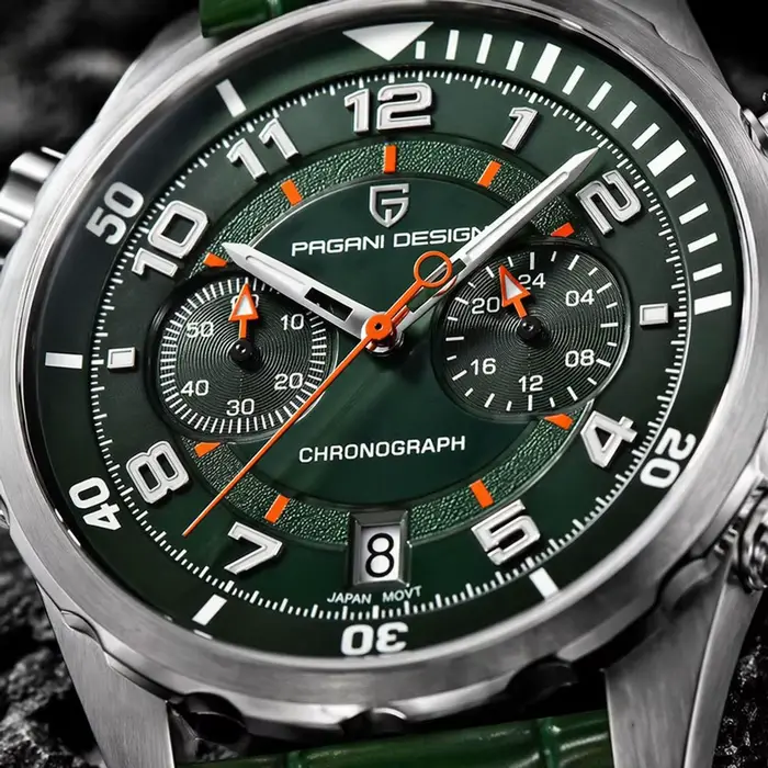 Montre à quartz de marque haut de gamme PAGANI DESIGN
