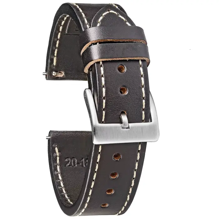 Horween – bracelets en cuir véritable marron de haute qualité, enveloppe souple, bracelets de poigne