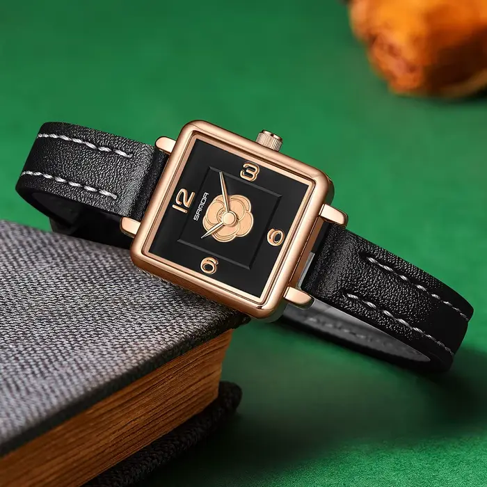 Montres pour femmes pour femme en acier inoxydable dames montre minimaliste fille horloge en plein air voyage