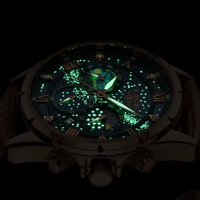 Montres créatives pour hommes LIGE