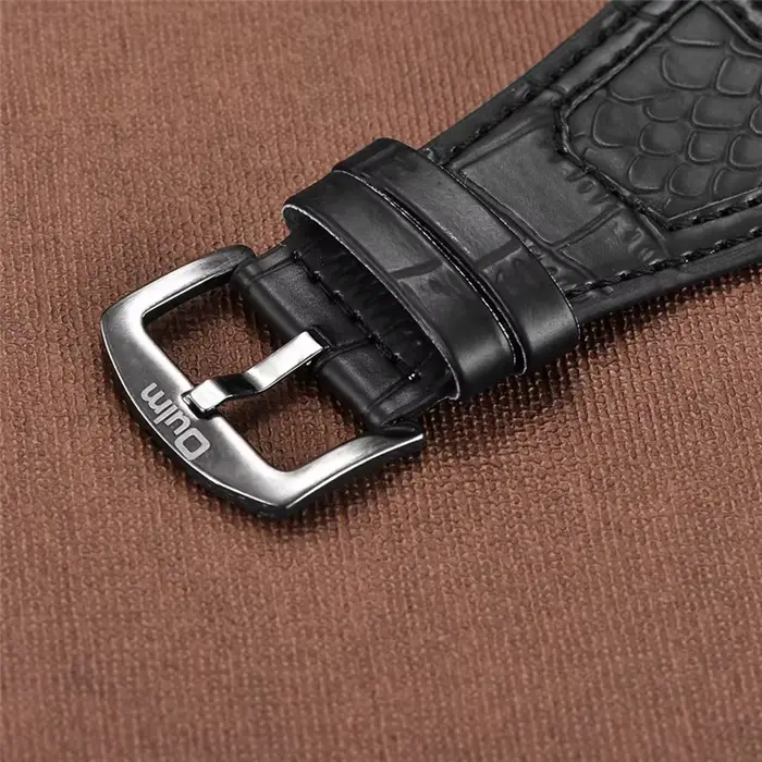 Montre homme Oulm HP1220 à Quartz design unique deux fuseaux horaires confortable bracelet robuste pour sportifs et voyageurs