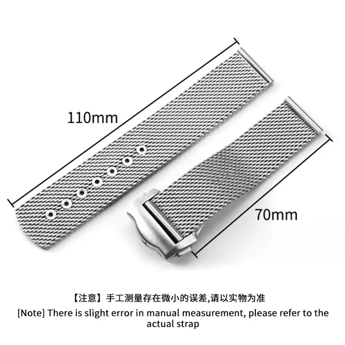 Haima 300 Super Master 007 bracelet de montre pour Omega hommes extérieur étanche acier raffiné observateur Milan