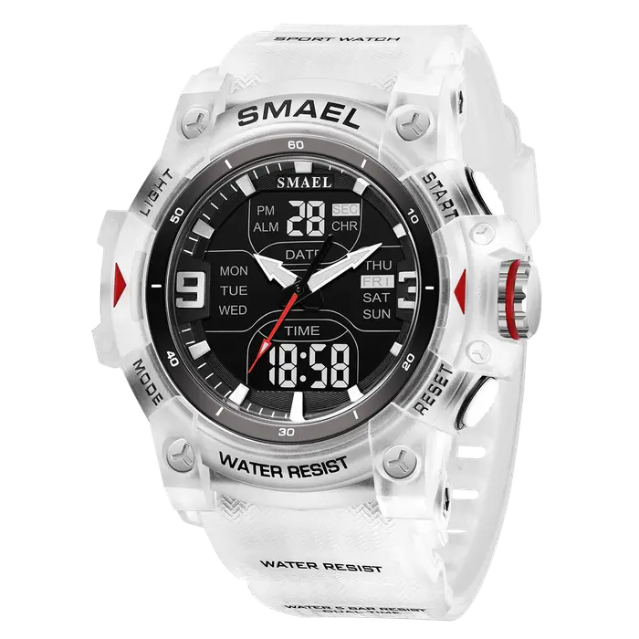 Montre SMAEL 8117 résistante à l'eau 50M ( ) avec alarme