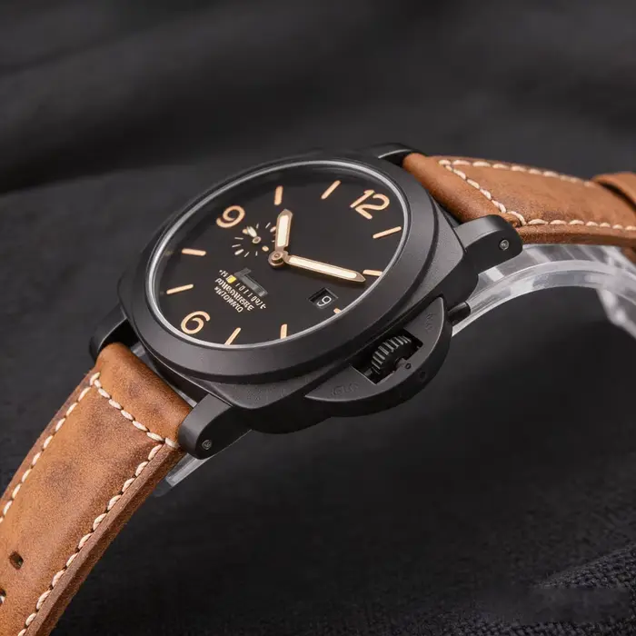 Montre mécanique automatique pour homme de haute qualité 49 mm