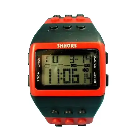 SHHORS – montres de sport pour femmes, en plastique, numérique, Led, arc-en-ciel, électronique, à la
