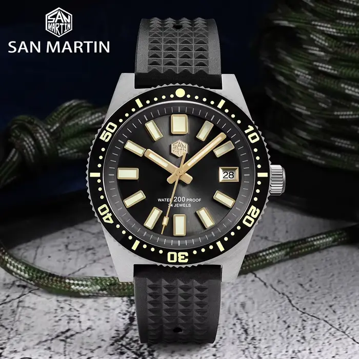 San Martin – montre de plongée officielle pour hommes
