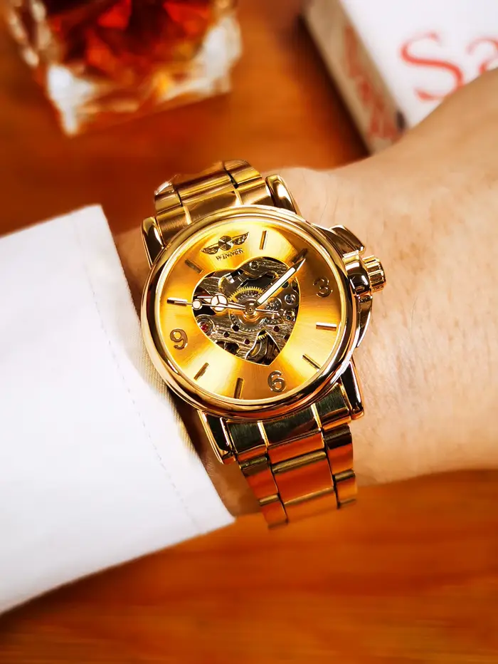 WINNER – montre squelette pour femmes
