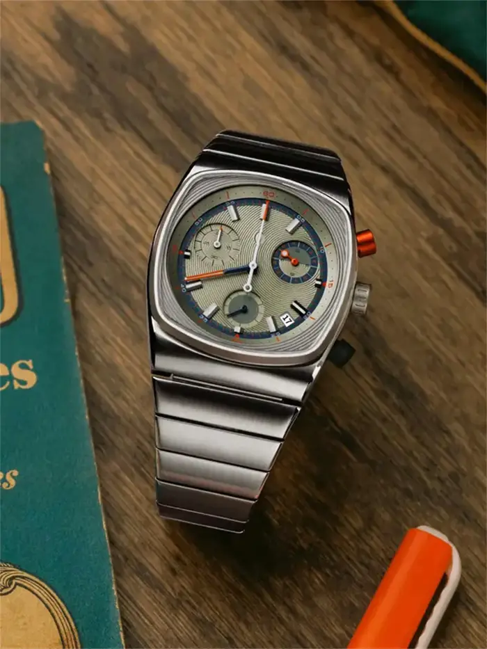 CILOA homme vintage haut de gamme hommes automatique mécanique montres pour hommes cadeaux élégants 