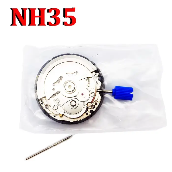 Nouveau mouvement de montre automatique mécanique haut de gamme et de haute précision du japon avec 24 pierres précieuses NH35 35A
