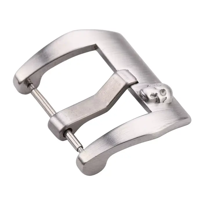 Boucle de montre en acier inoxydable 16mm 18mm 20mm 22mm argent poli fermoir bracelet