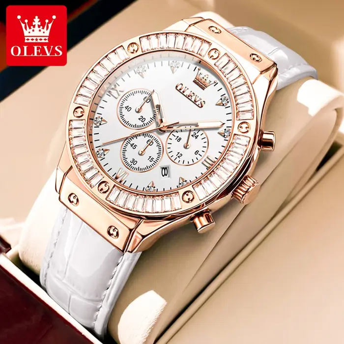 Montre à Quartz Analogique pour Femme