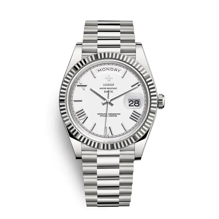 LGXIGE – montre bleu ciel pour hommes