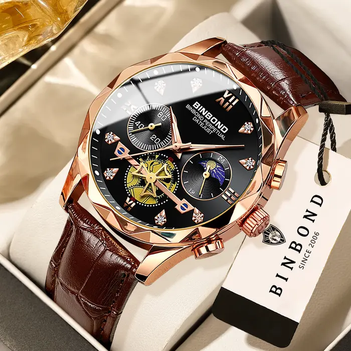 Montres-bracelets pour hommes BINBOND