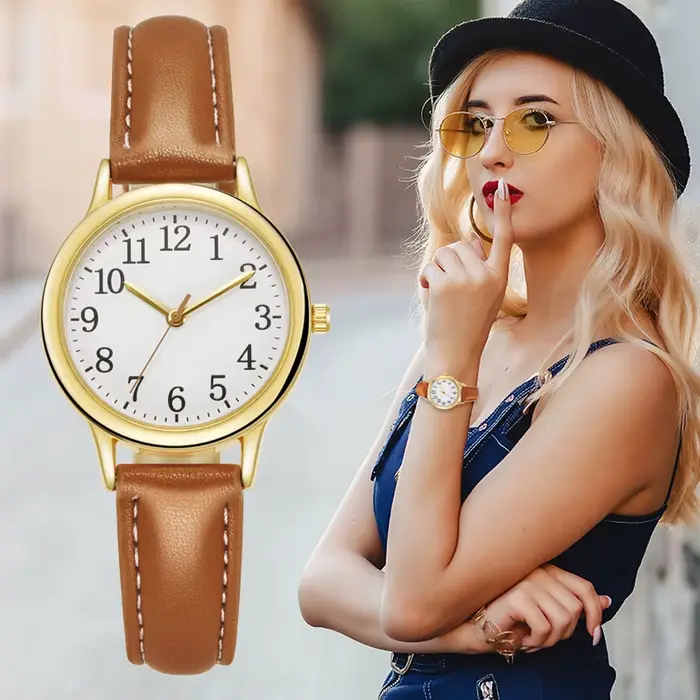 Montre à Quartz pour femmes
