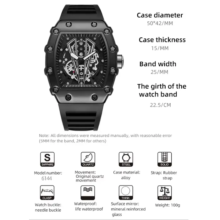 Nouveau homme montres haut de gamme hommes sport montre à Quartz montre étanche montre lumineuse pour hommes cadeau d'anniversaire pour hommes reloj hombre