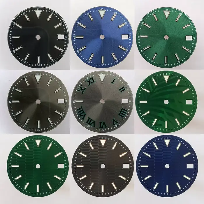 Cadran de montre NH35 personnalisé par impression laser
