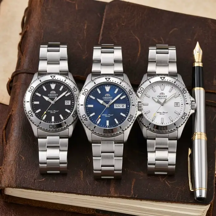 Montre automatique de plongée Orient 20Bar pour homme