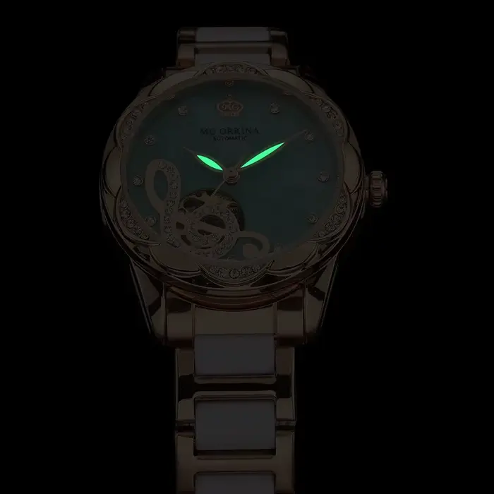 Montre-bracelet mécanique pour femme