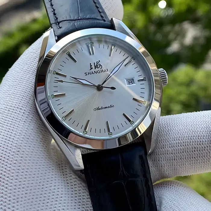 Montre KEAOIRUS Antique Automatique avec Bracelet en Cuir pour Hommes Occasions Formelles Informelles