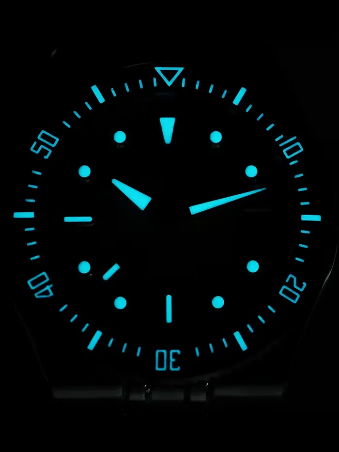 San Martin 40mm Miyota 9015 émail Vortex JianZhan cadran hommes montre plongée mécanique Bracelet intégré BGW-X1 20Bar SN0148GB-1