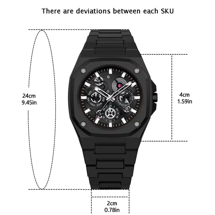 Montres d'affaires de luxe pour hommes