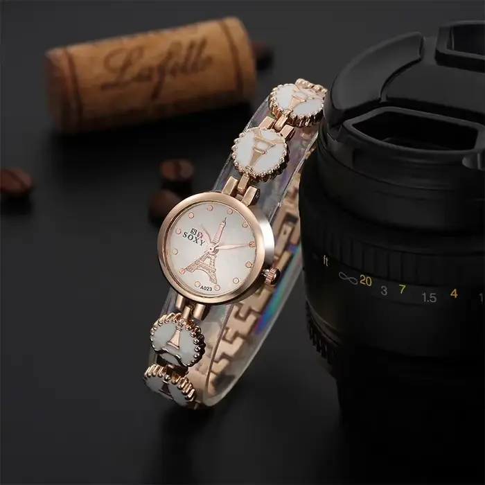 New Bracelet Watch SOXY Luxury Brand Gold
