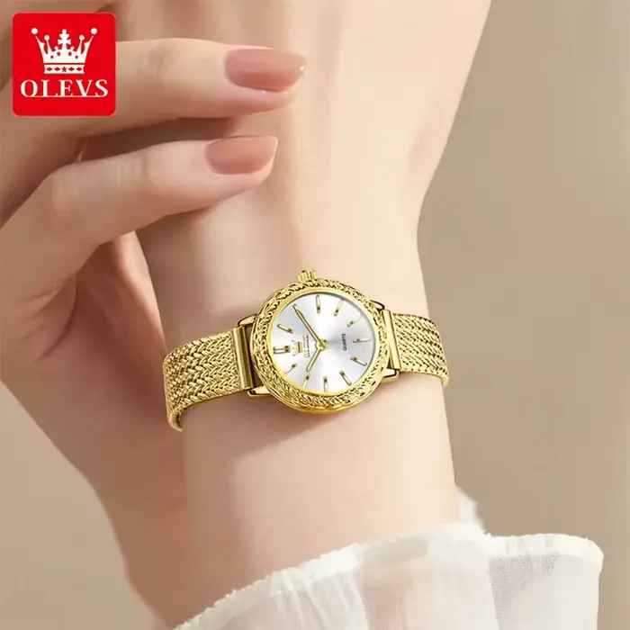 OLEVS 5643 femme montre haut mince
