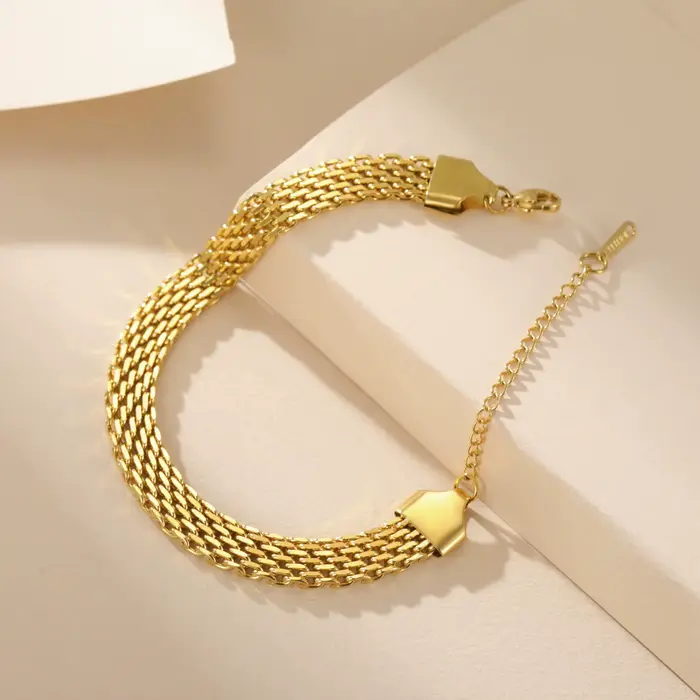 Cazador – Bracelet tendance en maille pour femmes