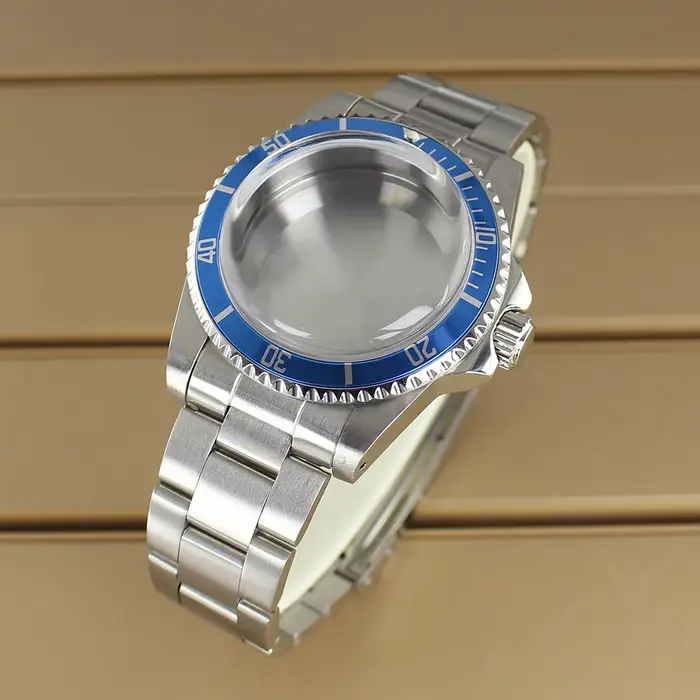 Boîtier de montre vintage en argent de 38 mm