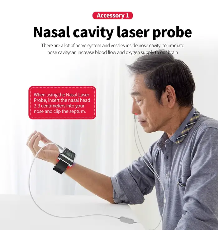 Suyzeko LED montre de thérapie au Laser dispositif