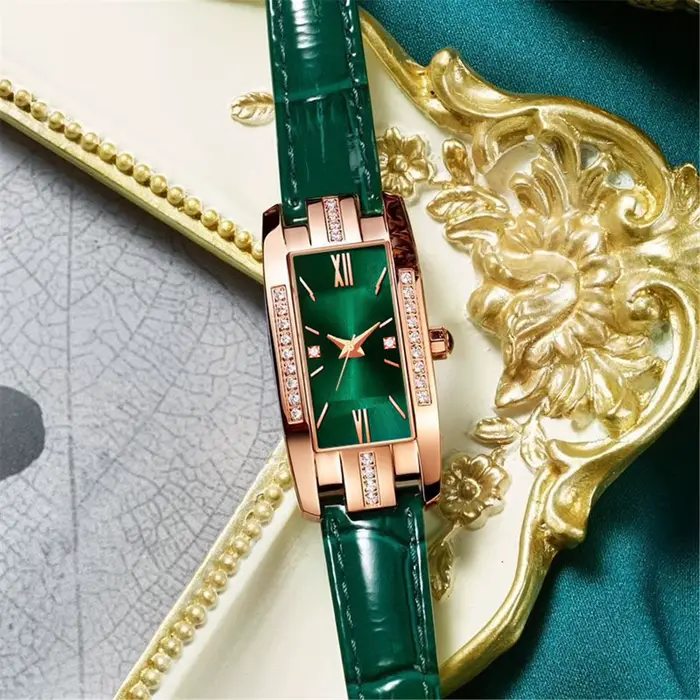 Montre à Quartz en diamant pour femmes