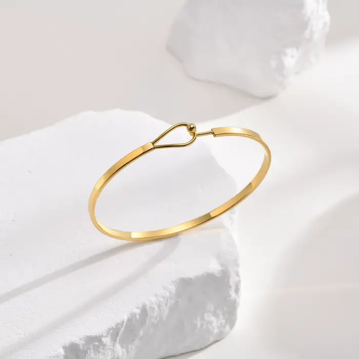 Vnox-Bracelet manchette chic pour femme