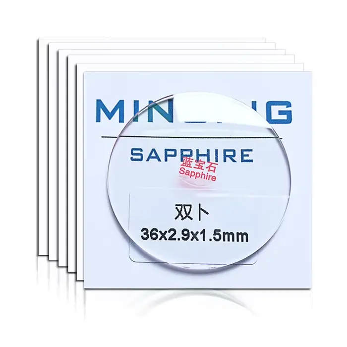 Montre Optique Saphir à Double Dôme, Verre Concave, Diamètre de 30 ~ 1.5mm, 38.5mm